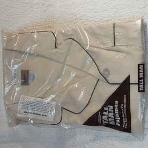 John Wanamaker Tall Men's Pajamas XL New Old Stock Vintage